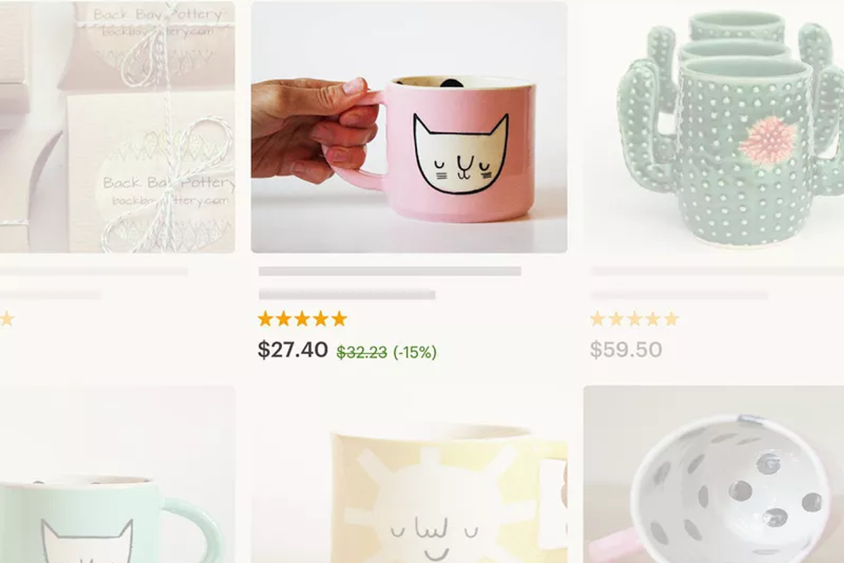 Etsy coupon tools screenshot