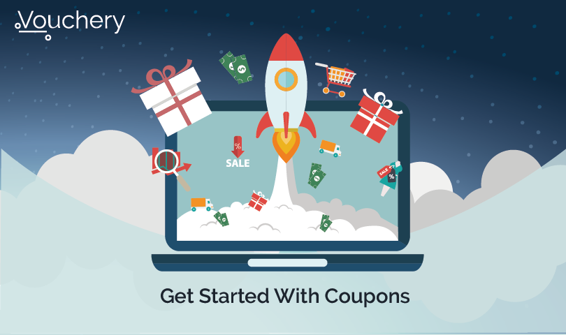 Illustration representing getting started with a coupon promotional strategy