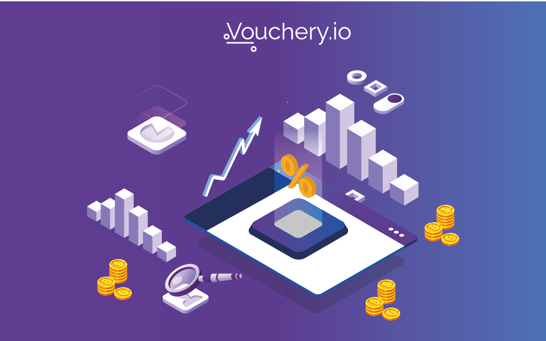 Illustration representing affiliate partnership management with Vouchery